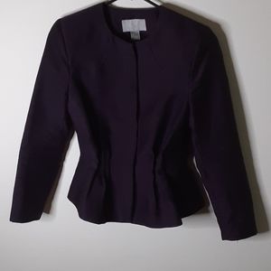 H&M long sleeve purple blouse